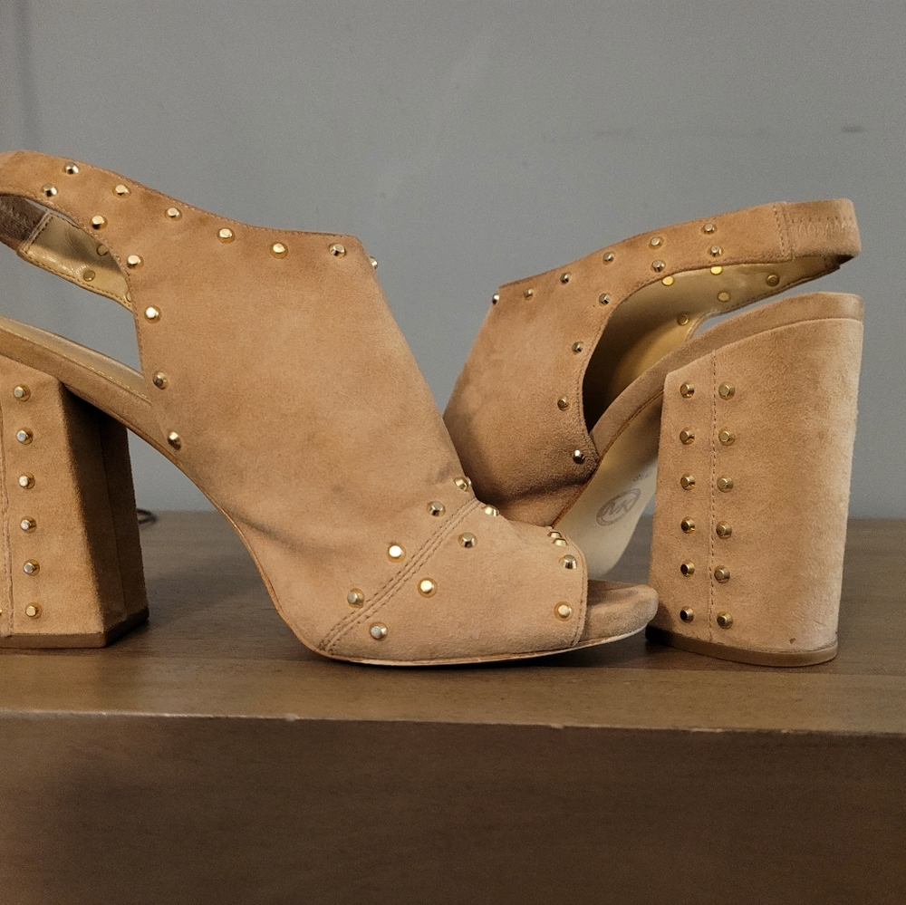Suede MK Sandals